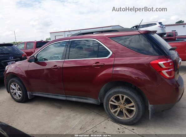 2GNALCEK6H1576299 2017 CHEVROLET EQUINOX Красный Панорамный вид салона 360°