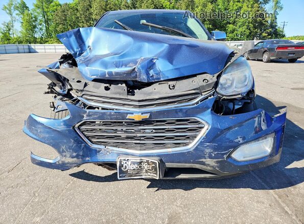 2GNALCEK7G6137811 2016 CHEVROLET EQUINOX Blue Դիմացի տեսք