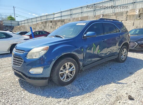 2GNALCEK7G6144404 2016 CHEVROLET EQUINOX Blue Przód lewy