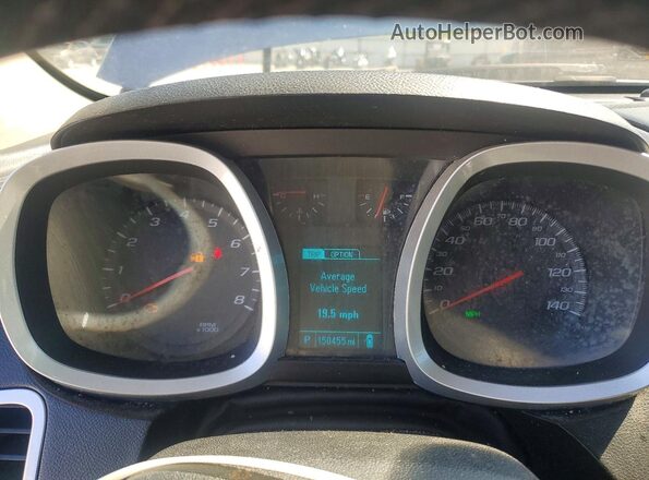 2GNALCEK7G6144404 2016 CHEVROLET EQUINOX Blue Widok zestawu wskaźników