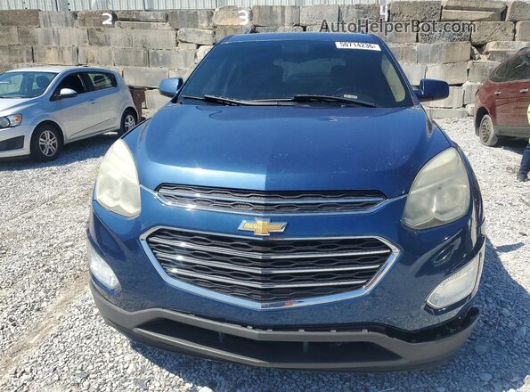 2GNALCEK7G6144404 2016 CHEVROLET EQUINOX Blue Widok z przodu