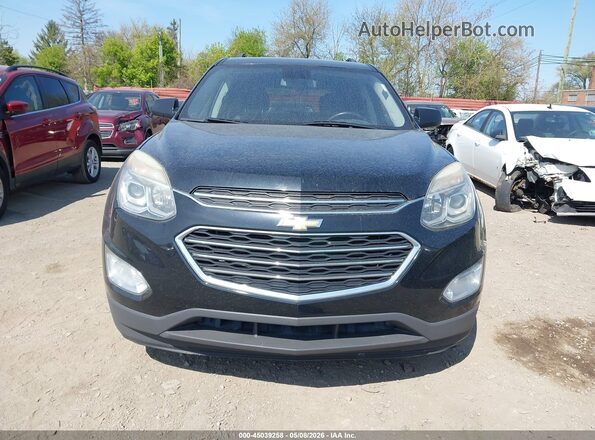 2GNALCEK8G6102176 2016 CHEVROLET EQUINOX Черный Вид щитка приборов