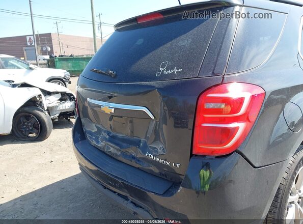 2GNALCEK8G6102176 2016 CHEVROLET EQUINOX Черный Вид спереди