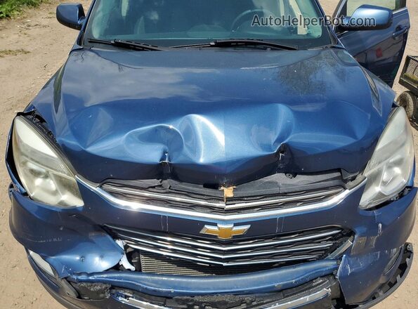 2GNALCEK8G6350783 2016 CHEVROLET EQUINOX Синий Вид подкапотного пространства