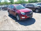 2017 Chevrolet Equinox Lt Red vin: 2GNALCEK8H1533941