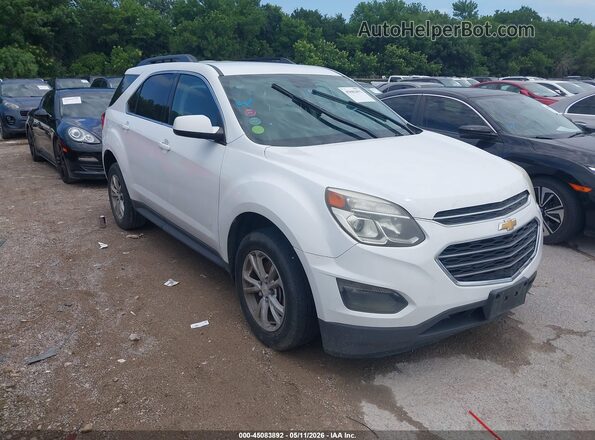 2GNALCEK8H1542820 2017 CHEVROLET EQUINOX Белый Передняя правая четверть