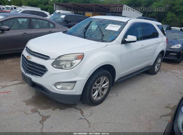 2GNALCEK8H1542820 2017 CHEVROLET EQUINOX Белый Передняя левая четверть