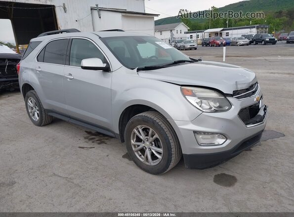 2GNALCEK8H6253133 2017 CHEVROLET EQUINOX Серебряный Передняя правая четверть