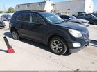 2016 Chevrolet Equinox Lt Black vin: 2GNALCEK9G1147480