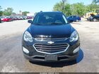 2016 Chevrolet Equinox Lt Черный vin: 2GNALCEK9G1162951