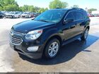 2016 Chevrolet Equinox Lt Черный vin: 2GNALCEK9G1162951