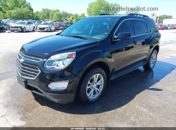2GNALCEK9G1162951 2016 CHEVROLET EQUINOX Черный Передняя левая четверть