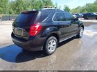 2016 Chevrolet Equinox Lt Черный vin: 2GNALCEK9G1162951