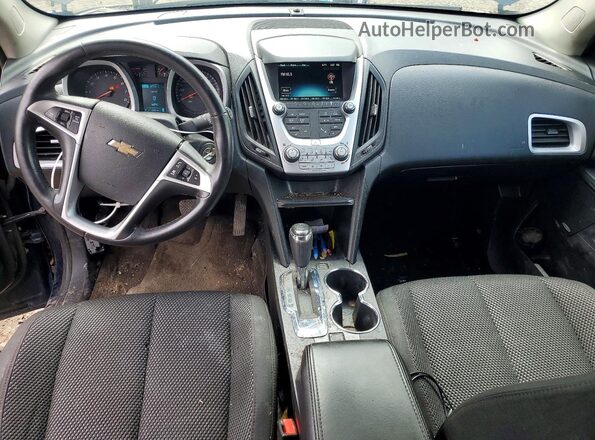2GNALCEK9G6307151 2016 CHEVROLET EQUINOX Blue Dashboard view