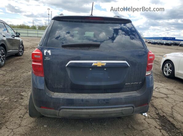 2GNALCEK9G6307151 2016 CHEVROLET EQUINOX Blue Rear view