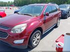 2017 Chevrolet Equinox Lt Бордовый vin: 2GNALCEK9H1509924