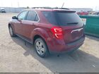 2016 Chevrolet Equinox Lt Бордовый vin: 2GNALCEKXG1155538