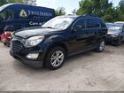 2016 Chevrolet Equinox Lt Черный vin: 2GNALCEKXG6135437
