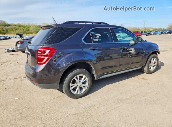 2GNALCEKXG6338215 2016 CHEVROLET EQUINOX Charcoal Задня права чверть