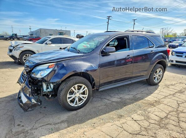 2GNALCEKXG6338215 2016 CHEVROLET EQUINOX Charcoal Передня ліва чверть