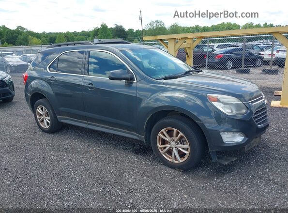 2GNALCEKXH1582879 2017 CHEVROLET EQUINOX Gray Przód prawy