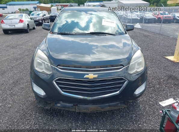 2GNALCEKXH1582879 2017 CHEVROLET EQUINOX Gray Widok zestawu wskaźników