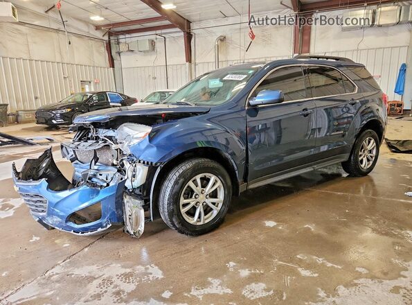 2GNALCEKXH6234406 2017 CHEVROLET EQUINOX Blue Przód lewy