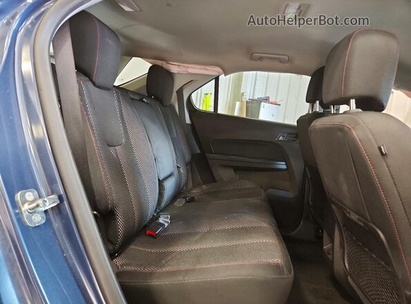 2GNALCEKXH6234406 2017 CHEVROLET EQUINOX Blue Widok wnętrza z tyłu