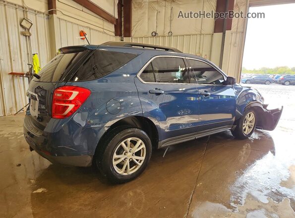 2GNALCEKXH6234406 2017 CHEVROLET EQUINOX Blue Tył prawy