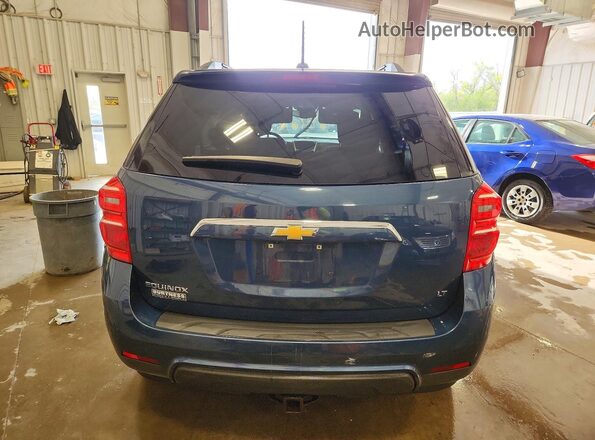 2GNALCEKXH6234406 2017 CHEVROLET EQUINOX Blue Widok z tyłu