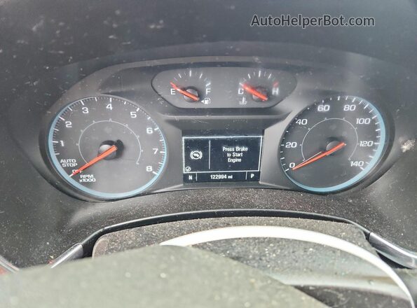 2GNAXFEV3L6182626 2020 CHEVROLET EQUINOX Угольный Вид щитка приборов