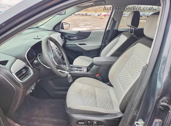 2GNAXFEV3L6182626 2020 CHEVROLET EQUINOX Угольный Вид салона спереди