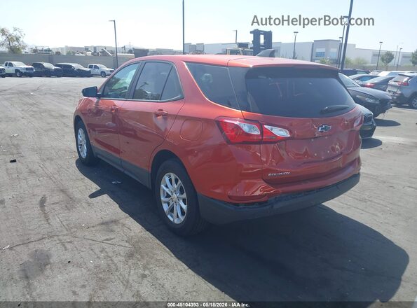 2GNAXHEV3L6183528 2020 CHEVROLET EQUINOX Оранжевый Задняя левая четверть