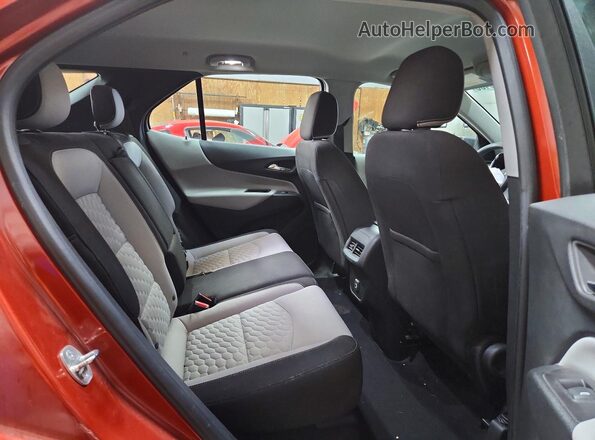2GNAXHEV5L6107776 2020 CHEVROLET EQUINOX Orange Vista interior trasera