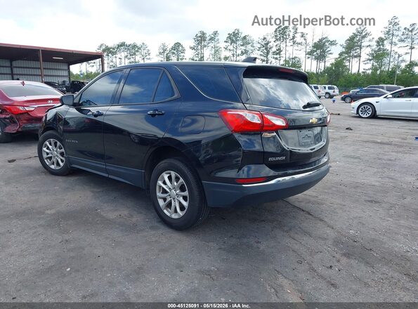2GNAXHEV6J6264875 2018 CHEVROLET EQUINOX Черный Задняя левая четверть