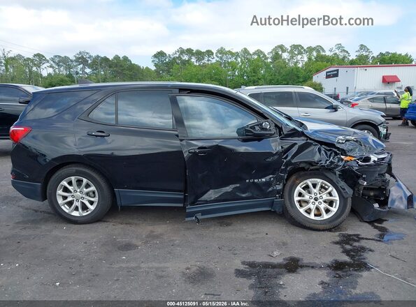 2GNAXHEV6J6264875 2018 CHEVROLET EQUINOX Черный Вид задней части салона