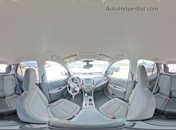 2GNAXJEV2J6103740 2018 CHEVROLET EQUINOX Белый Панорамный вид салона 360°