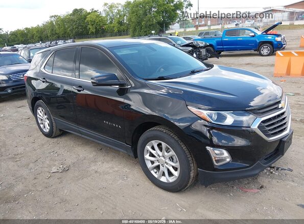 2GNAXJEV4J6253638 2018 CHEVROLET EQUINOX Черный Передняя правая четверть