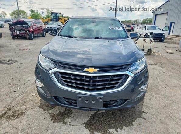 2GNAXJEVXJ6185880 2018 CHEVROLET EQUINOX Gray Front view