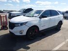 2020 Chevrolet Equinox Fwd Lt 2.0l Turbo Белый vin: 2GNAXLEX3L6101611