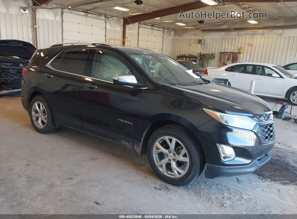 2GNAXNEVXK6291027 2019 CHEVROLET EQUINOX Черный Передняя правая четверть