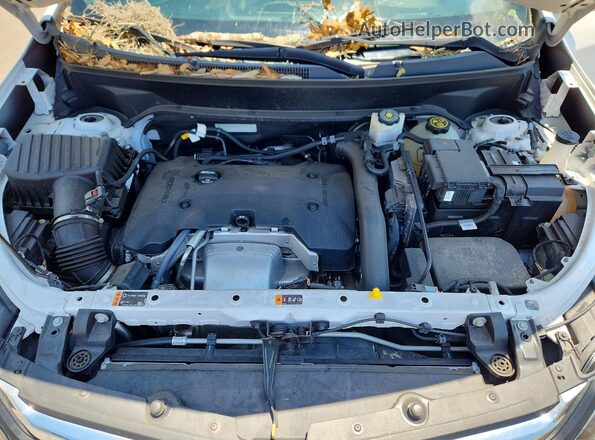 2GNAXPEX4K6299590 2019 CHEVROLET EQUINOX White Widok komory silnika