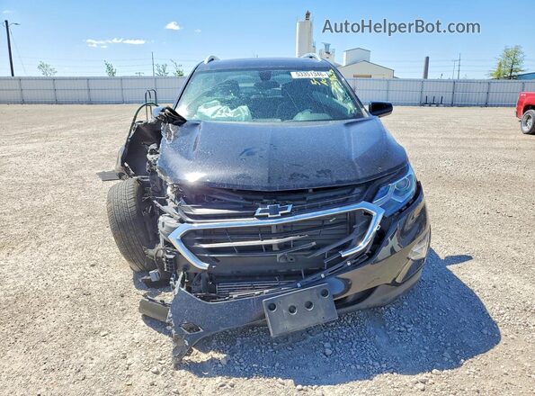 2GNAXSEV2J6229652 2018 CHEVROLET EQUINOX Black Front view