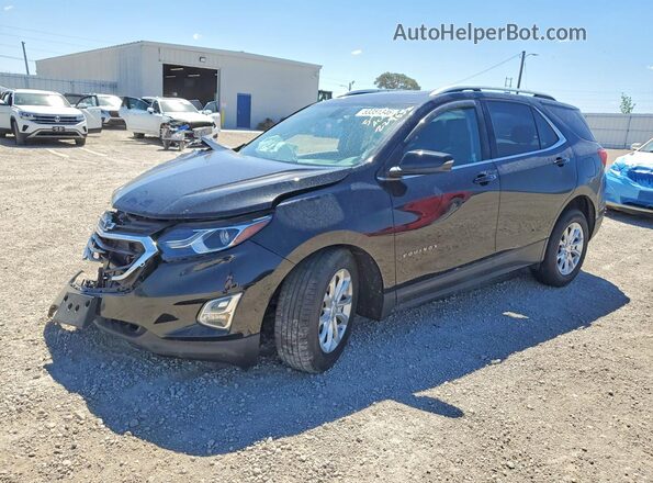 2GNAXSEV2J6229652 2018 CHEVROLET EQUINOX Black Front left