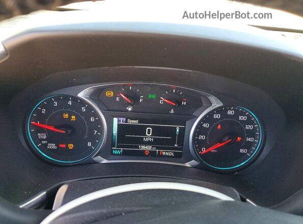 2GNAXSEV2J6229652 2018 CHEVROLET EQUINOX Black Instrument cluster view