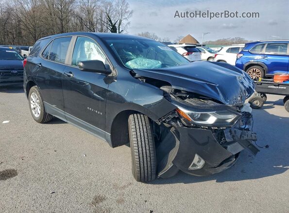 2GNAXSEV2L6192847 2020 CHEVROLET EQUINOX Черный Передняя правая четверть