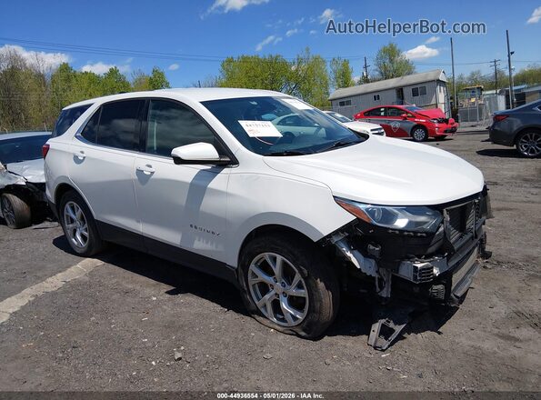 2GNAXTEX4J6169686 2018 CHEVROLET EQUINOX Белый Передняя правая четверть