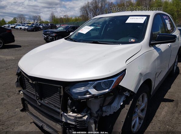 2GNAXTEX4J6169686 2018 CHEVROLET EQUINOX Белый Вид спереди