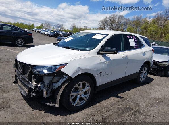 2GNAXTEX4J6169686 2018 CHEVROLET EQUINOX Белый Передняя левая четверть