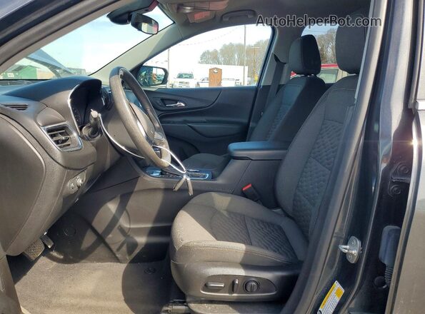 2GNAXUEVXM6160418 2021 CHEVROLET EQUINOX Серый Вид салона спереди